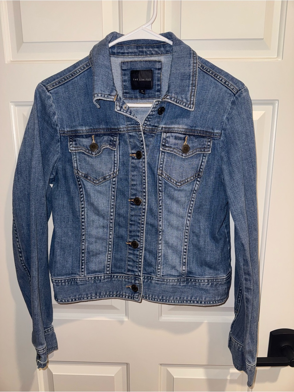 The Limited Medium Blue Denim Jacket